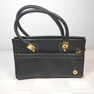 Samsonite Women's Black Bag with Gold Details